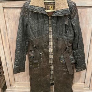 BELSTAFF LONG LEATHER WOMAN  JACKET
